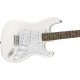 SQUIER FSR Affinity Series™ Stratocaster®, Laurel Fingerboard, White Pearloid Pickguard, Arctic White