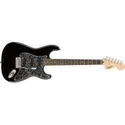 SQUIER FSR Affinity Series™ Stratocaster®, Laurel Fingerboard, Black Pearloid Pickguard, Black