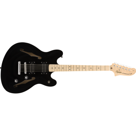 SQUIER Affinity Series™ Starcaster®, Maple Fingerboard, Black