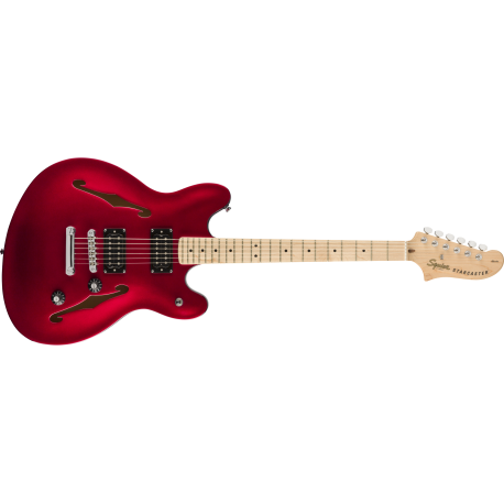 SQUIER Affinity Series™ Starcaster®, Maple Fingerboard, Candy Apple Red