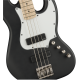 SQUIER Contemporary Active Jazz Bass® HH, Maple Fingerboard, Flat Black