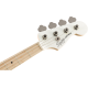 SQUIER Contemporary Active Jazz Bass® HH, Maple Fingerboard, Flat White