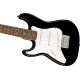 SQUIER Mini Stratocaster® Left-Handed, Laurel Fingerboard, Black