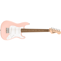 SQUIER Mini Stratocaster®, Laurel Fingerboard, Shell Pink