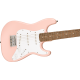 SQUIER Mini Stratocaster®, Laurel Fingerboard, Shell Pink