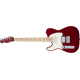 SQUIER Contemporary Telecaster® HH Left-Handed, Maple Fingerboard, Dark Metallic Red