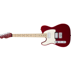 SQUIER Contemporary Telecaster® HH Left-Handed, Maple Fingerboard, Dark Metallic Red