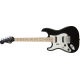 SQUIER Contemporary Stratocaster® HH Left-Handed, Maple Fingerboard, Black Metallic