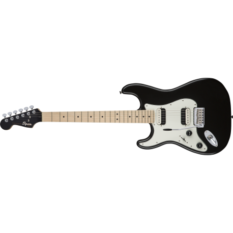 SQUIER Contemporary Stratocaster® HH Left-Handed, Maple Fingerboard, Black Metallic