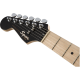 SQUIER Contemporary Stratocaster® HH Left-Handed, Maple Fingerboard, Black Metallic