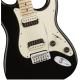 SQUIER Contemporary Stratocaster® HH, Maple Fingerboard, Black Metallic