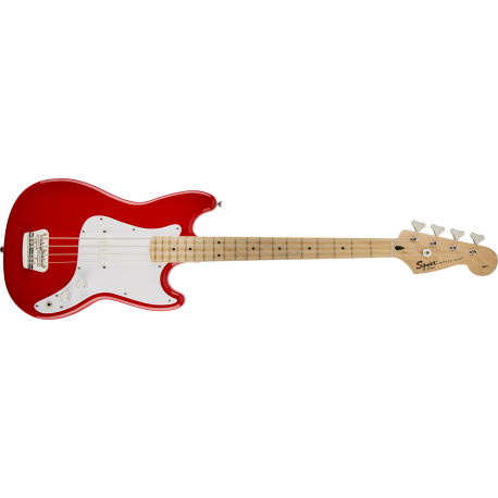 SQUIER Bronco™ Bass, Maple Fingerboard, Maple Fingerboard, Torino Red