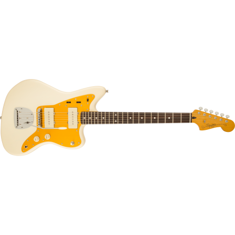 SQUIER J Mascis Jazzmaster®, Laurel Fingerboard, Vintage White