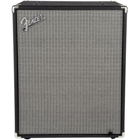 FENDER Rumble™ 210 Cabinet, Black and Silver