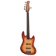 Marcus Miller V9 ALDER-4 BRB FL 2.0 Brown Burst Fretless