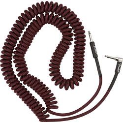 FENDER Professional Coil Cable, 30', Red Tweed
