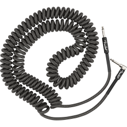 FENDER Professional Coil Cable, 30', Gray Tweed