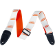 GRETSCH Gretsch® Vibrato Arm Pattern Strap, White/Orange