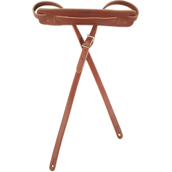 GRETSCH Gretsch® Vintage Leather Guitar Strap, Walnut