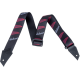 JACKSON Jackson® Strap with Headstock Pattern, Black/Red