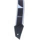 JACKSON Jackson® Strap with Sharkfin Inlay Pattern, Black/White