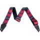 JACKSON Jackson® Strap with Double V Pattern, Black/Red