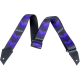 JACKSON Jackson® Strap with Double V Pattern, Black/Purple