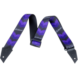 JACKSON Jackson® Strap with Double V Pattern, Black/Purple