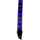 JACKSON Jackson® Strap with Double V Pattern, Black/Purple