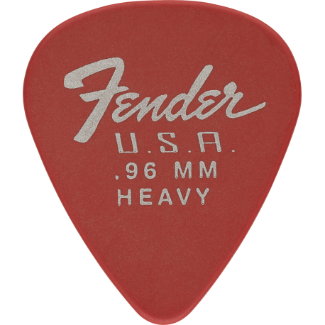 FENDER Dura-Tone 351 Shape, .96, Fiesta Red, 12-Pack