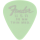 FENDER Dura-Tone 351 Shape, .58, Surf Green, 12-Pack