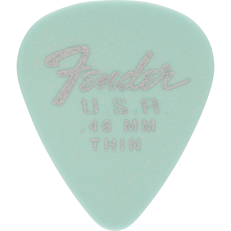 FENDER Dura-Tone 351 Shape, .46, Daphne Blue, 12-Pack