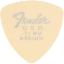 FENDER Dura-Tone 346 Shape, .71, Olympic White, 12-Pack
