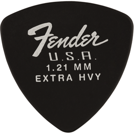 FENDER Dura-Tone 346 Shape, 1.21, Black, 12-Pack