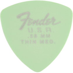 FENDER Dura-Tone 346 Shape, .58, Surf Green, 12-Pack