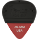 FENDER Mojo Grip Picks, Dura-Tone Delrin .96, 3-Pack