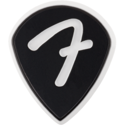 FENDER F Grip 551 Picks, Black, (3)