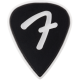 FENDER F Grip 351 Picks, Black, (3)