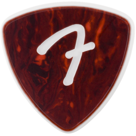 FENDER F Grip 346 Picks, Shell, (3)