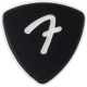 FENDER F Grip 346 Picks, Black, (3)