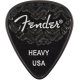 FENDER 351 Shape, Black, Heavy (6)