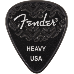 FENDER 351 Shape, Black, Heavy (6)