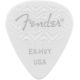 FENDER 351 Shape, White, Extra Heavy (6)