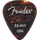 FENDER 351 Shape, Tortoise Shell, Extra Heavy (6)