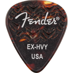 FENDER 351 Shape, Tortoise Shell, Extra Heavy (6)