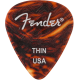 FENDER 351 Shape, Tortoise Shell, Thin (6)