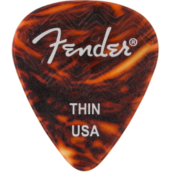 FENDER 351 Shape, Tortoise Shell, Thin (6)