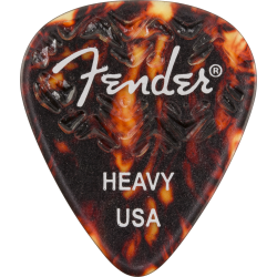 FENDER 351 Shape, Tortoise Shell, Heavy (6)