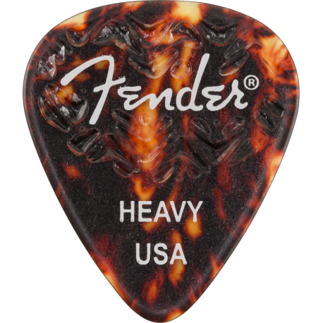 FENDER 351 Shape, Tortoise Shell, Heavy (6)