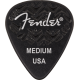 FENDER 351 Shape, Black, Medium (6)